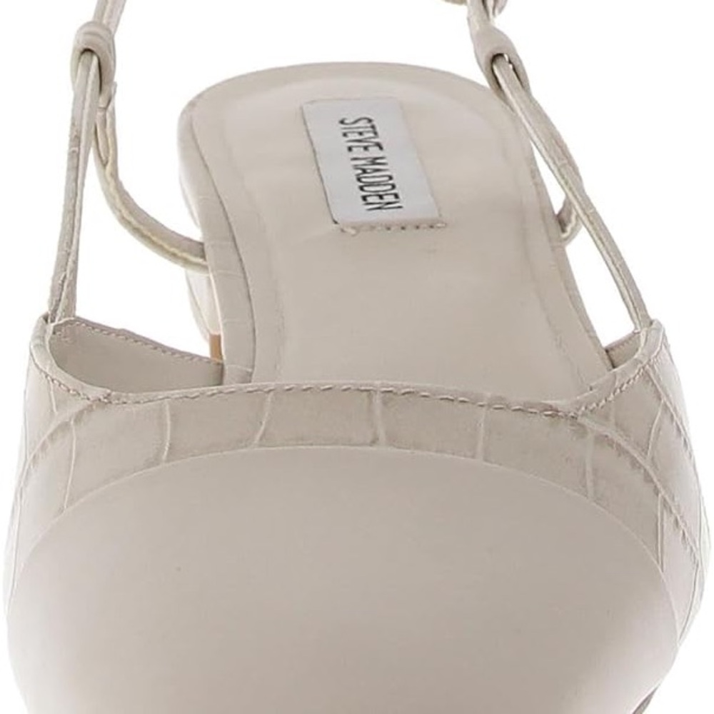 Steve Madden Women's Cream Strappy Heels